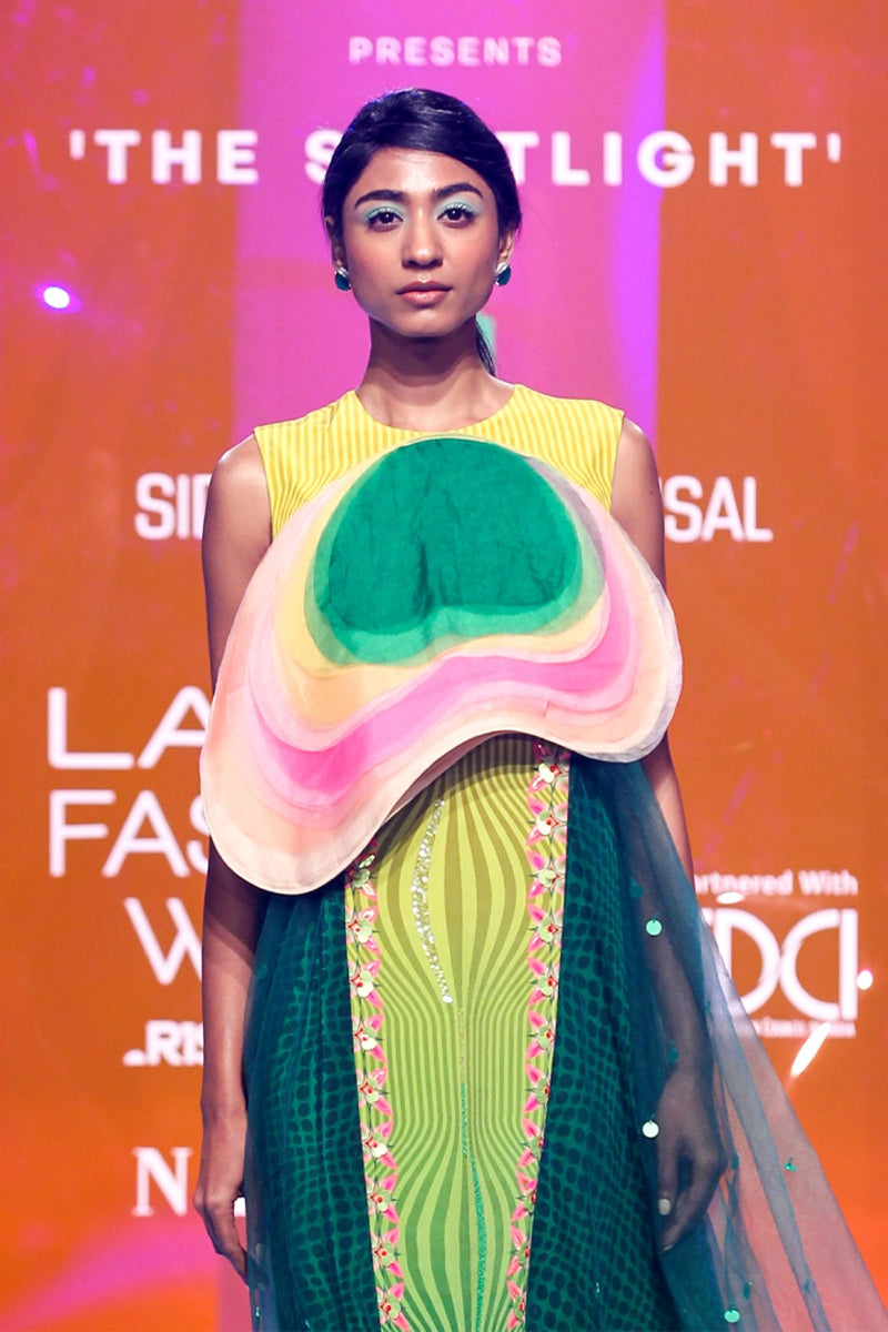 Rainforest Green Embellished Long Dress Siddhartha Bansal rainforest-green-embellished-long-dress-siddhartha-bansal
