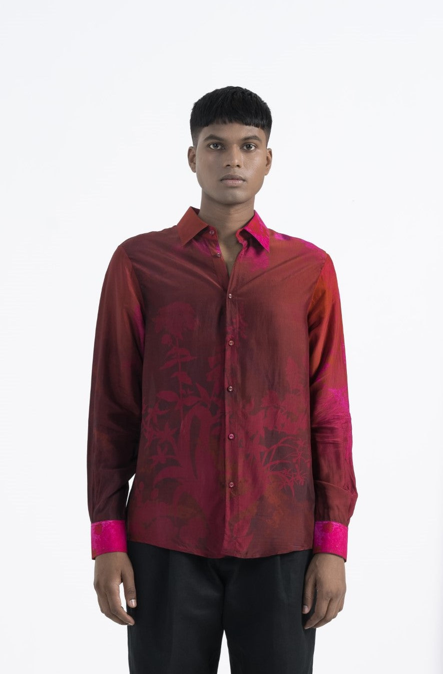Romeo Silk Shirt-Shirts-Siddhartha Bansal