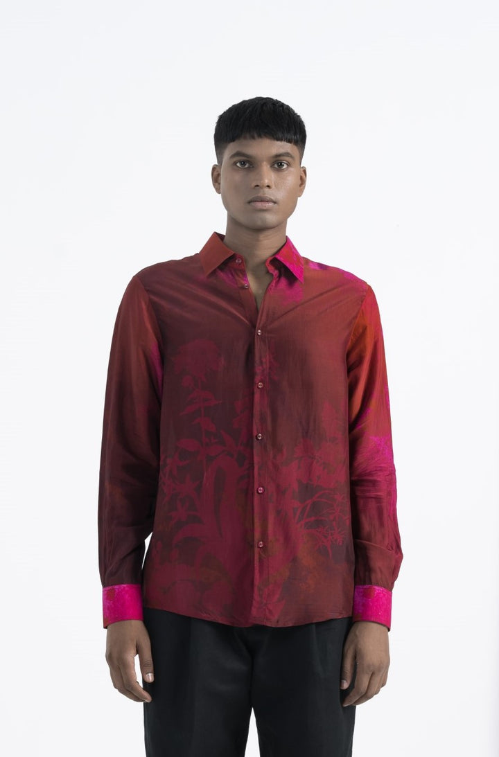 Romeo Silk Shirt-Shirts-Siddhartha Bansal