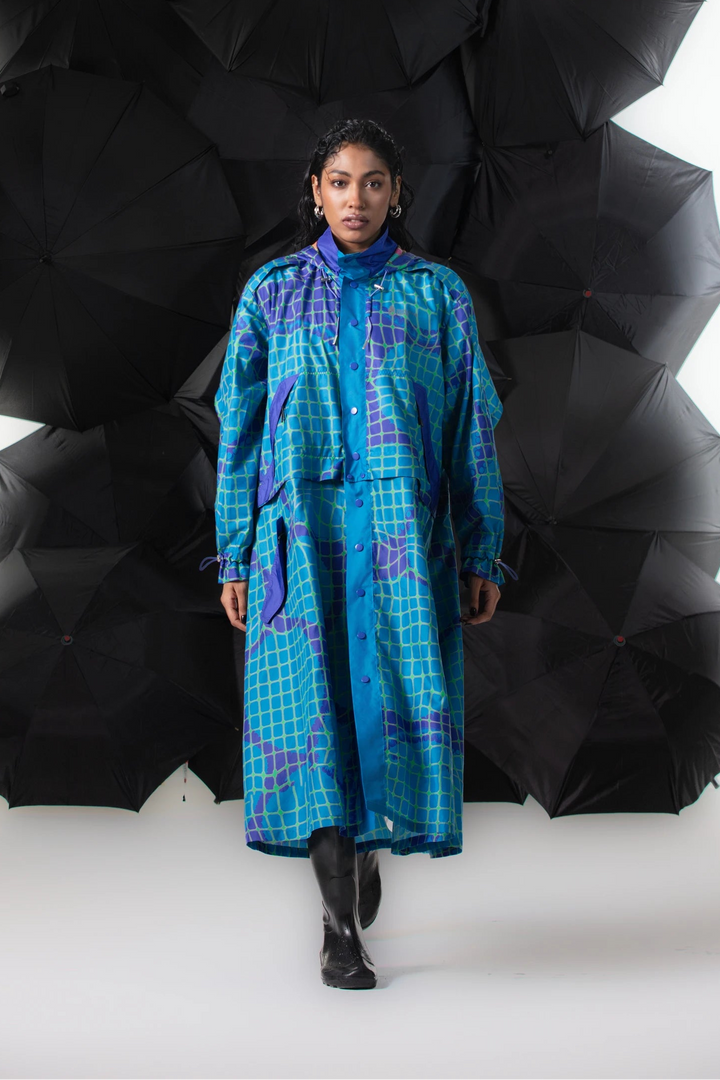 Blue Current Jacket-Jacket-Siddhartha Bansal