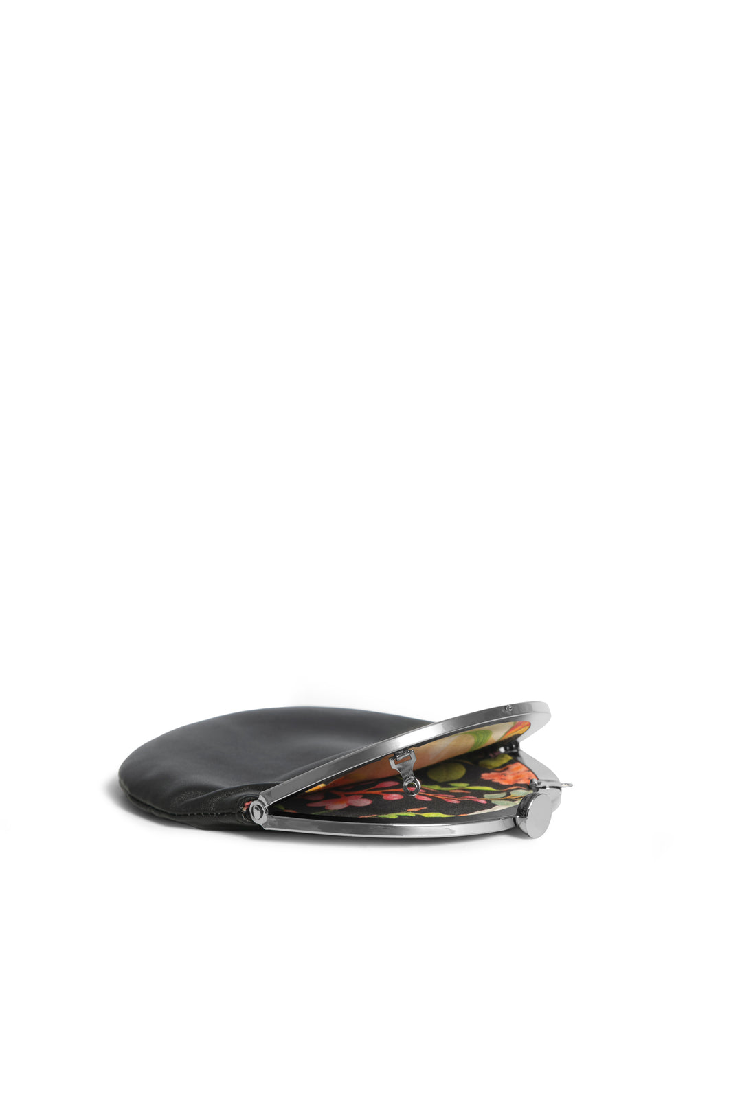 Solid black Frame Clutch-Bags-Siddhartha Bansal