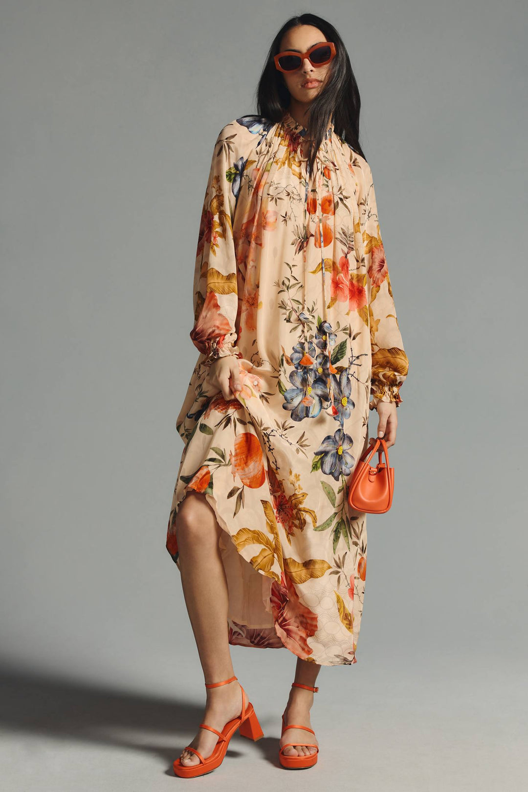 Floral Embroidered Dress-Siddhartha Bansal