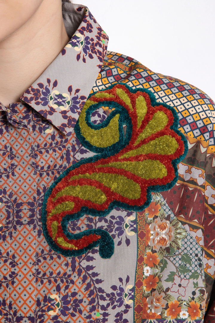 Caravan Tapestry Cotton Shirt-Shirts-Siddhartha Bansal
