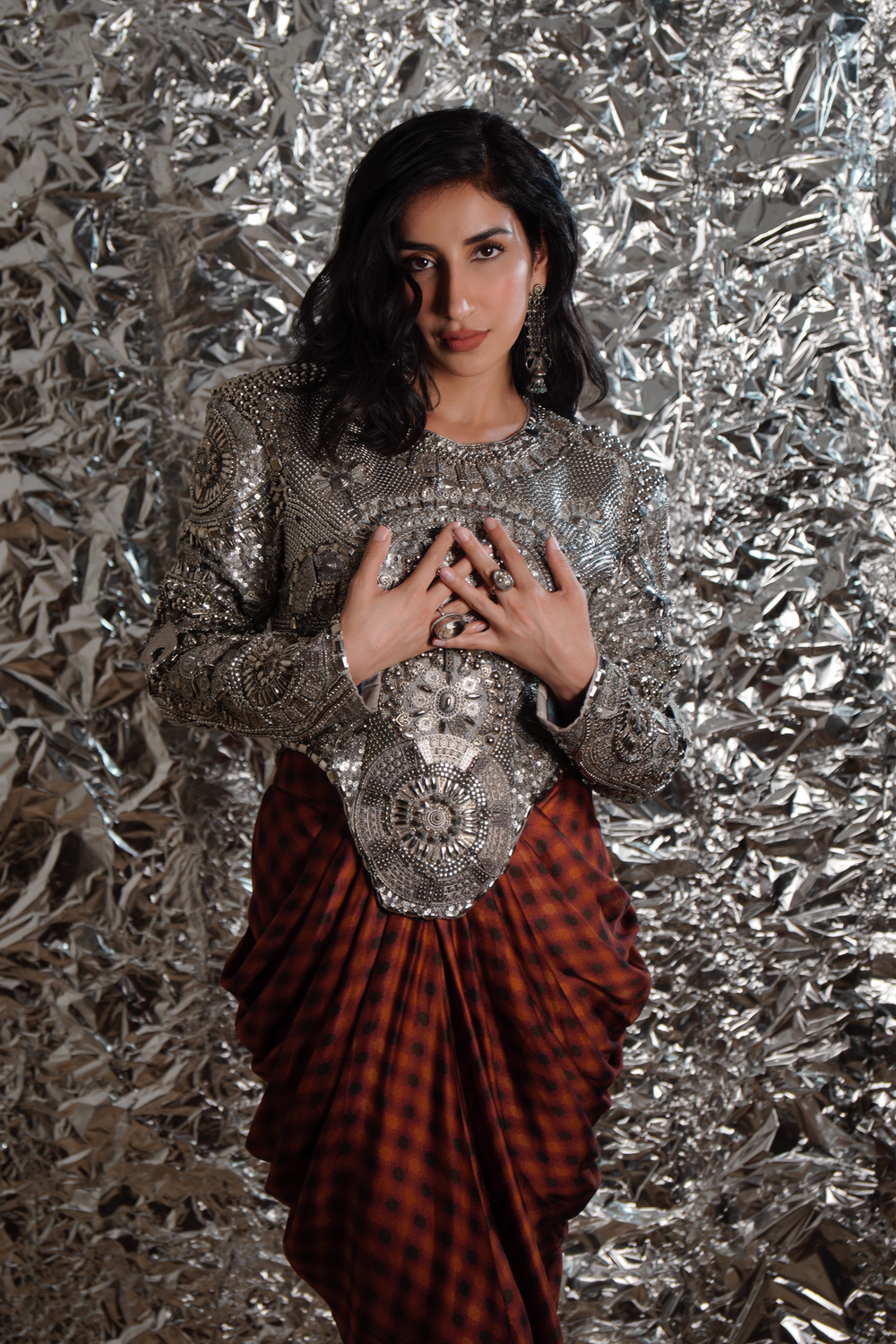 Parul Gulati in Lambani Style Jacket Set-co-ord set-Siddhartha Bansal