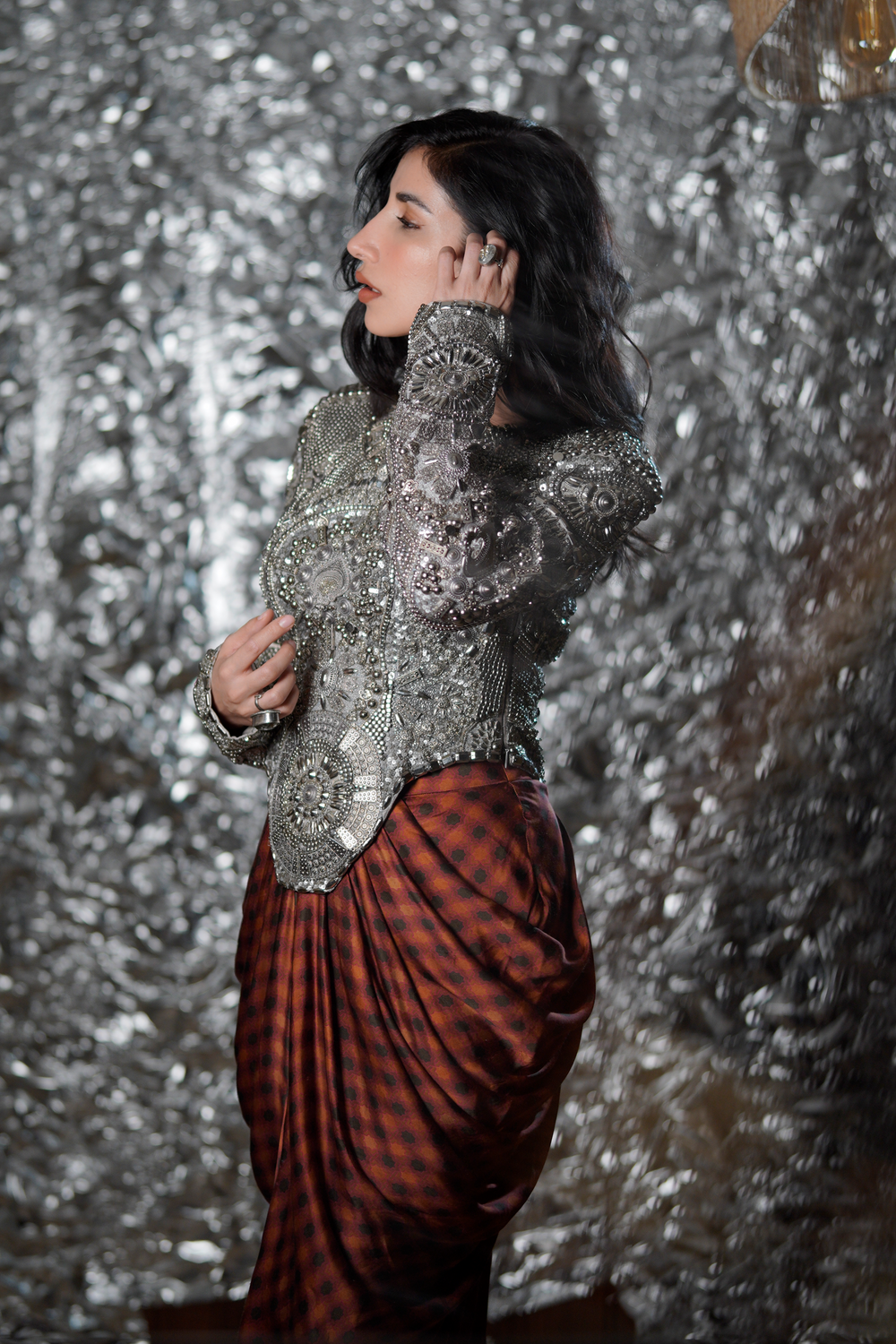 Parul Gulati in Lambani Style Jacket Set-co-ord set-Siddhartha Bansal