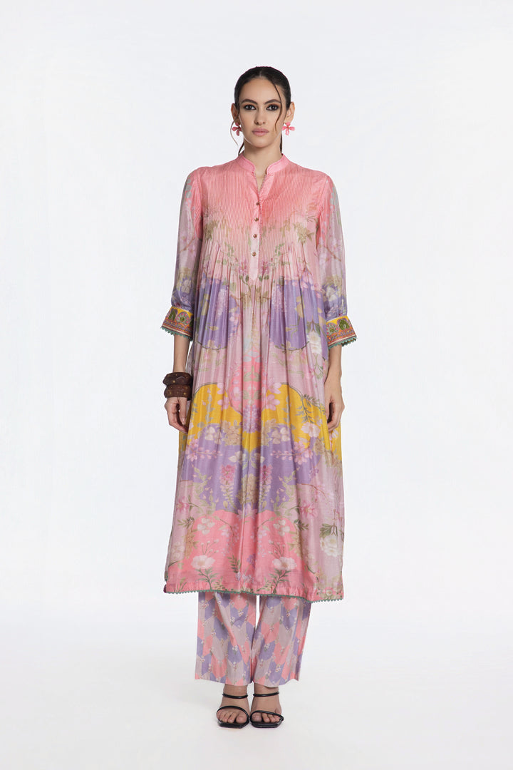 SPRING NOOR 
PINTUCK KURTA
