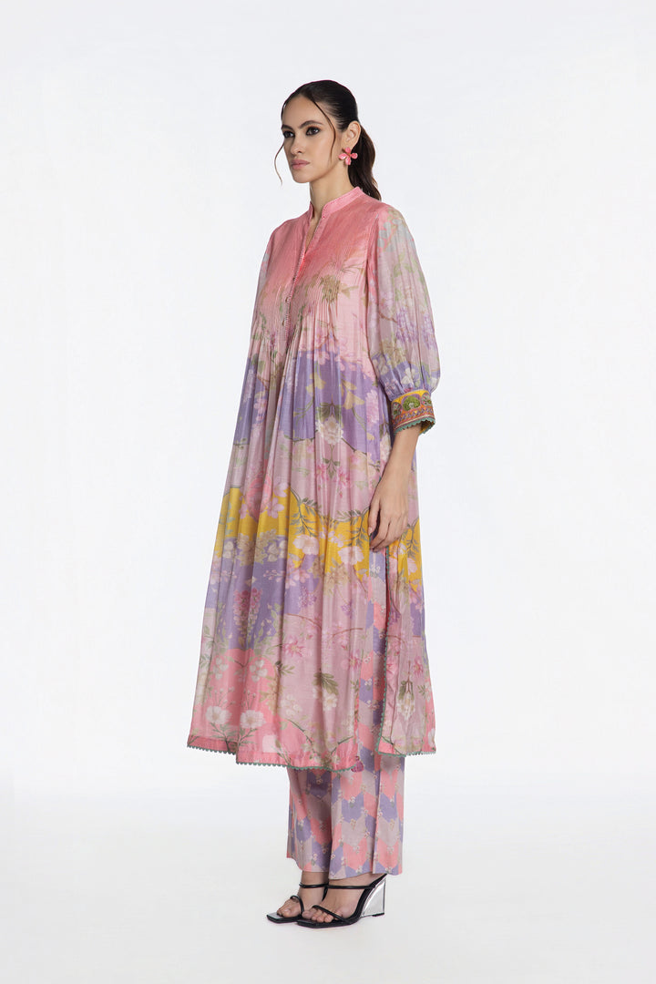 SPRING NOOR 
PINTUCK KURTA