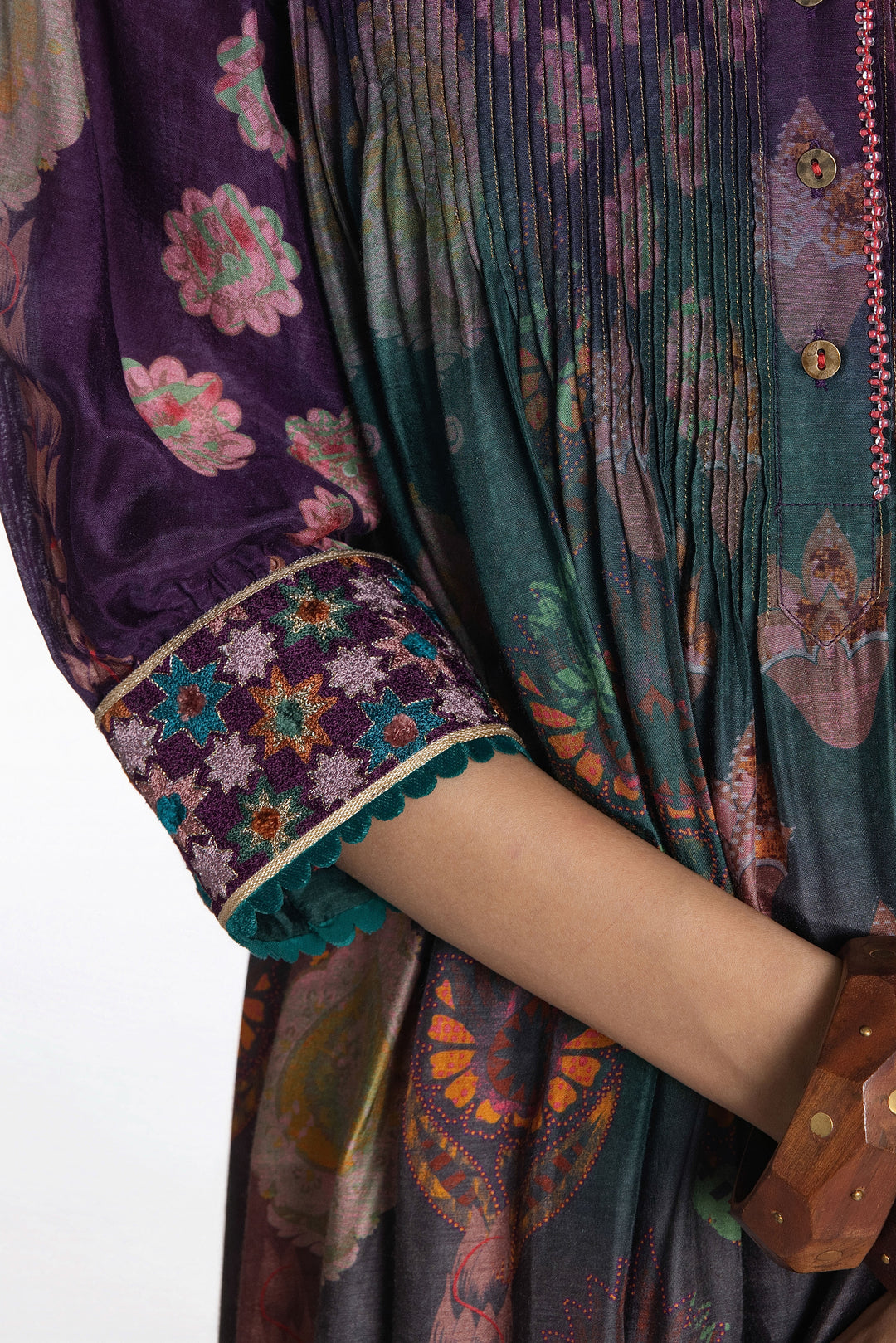 SIYAH REGAL 
PINTUCK KURTA