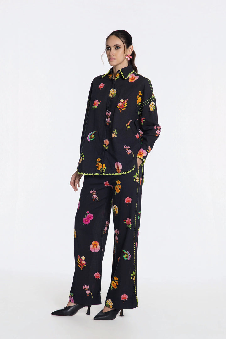 Flora Blooming Courtyard Co-Ord Set-Co-Ord Set-Siddhartha Bansal