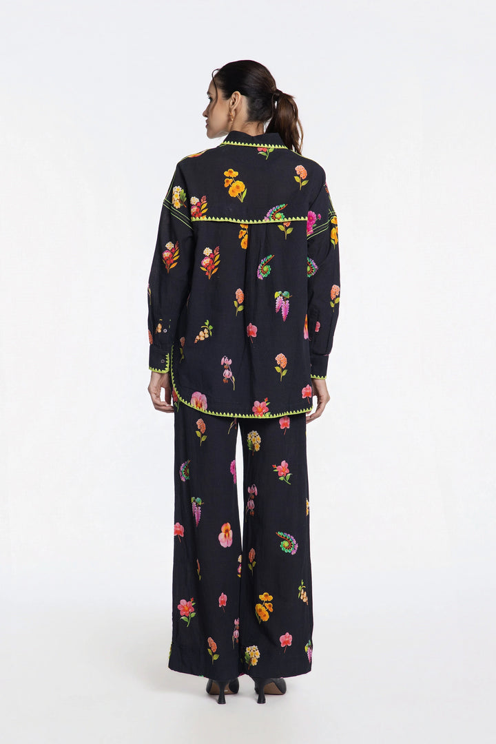 Flora Blooming Courtyard Co-Ord Set-Co-Ord Set-Siddhartha Bansal