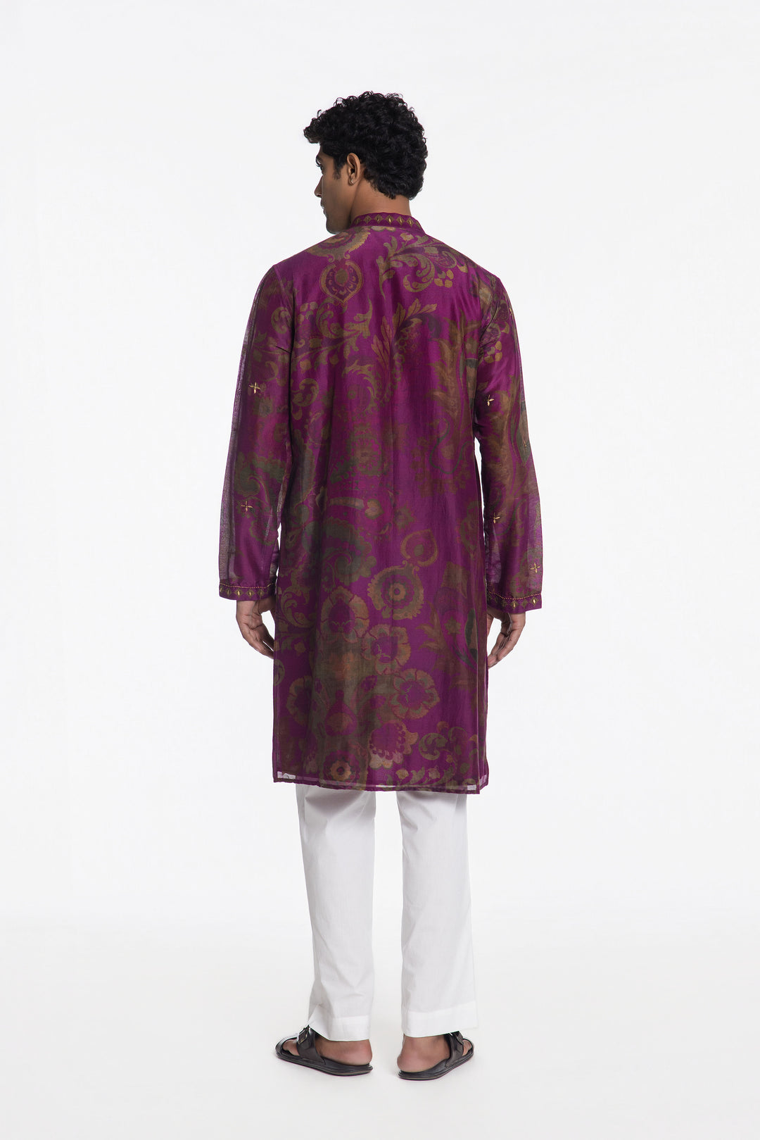 THE IMPERIAL BLOOM EMBROIDERED KURTA-Kurta-Siddhartha Bansal