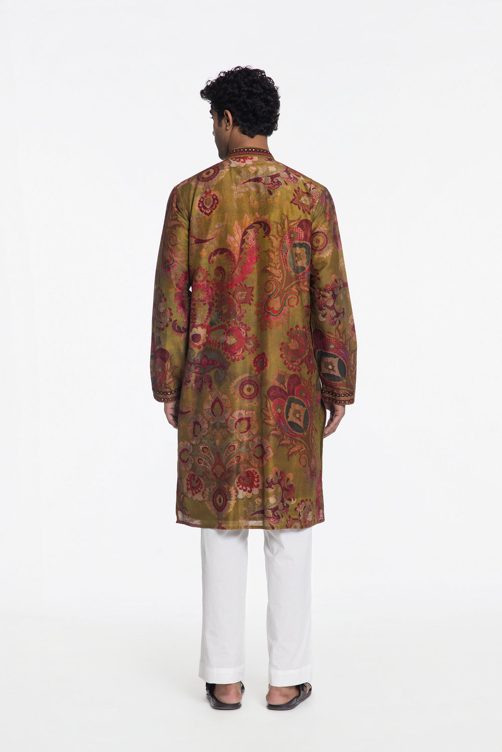 THE IMPERIAL BLOOM EMBROIDERED KURTA-Kurta-Siddhartha Bansal