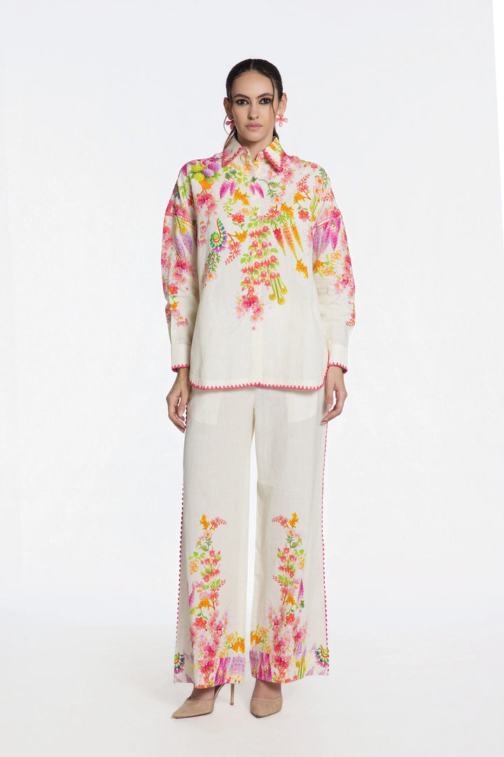 Floral Cascade Co-Ord Set-Co-Ord Set-Siddhartha Bansal