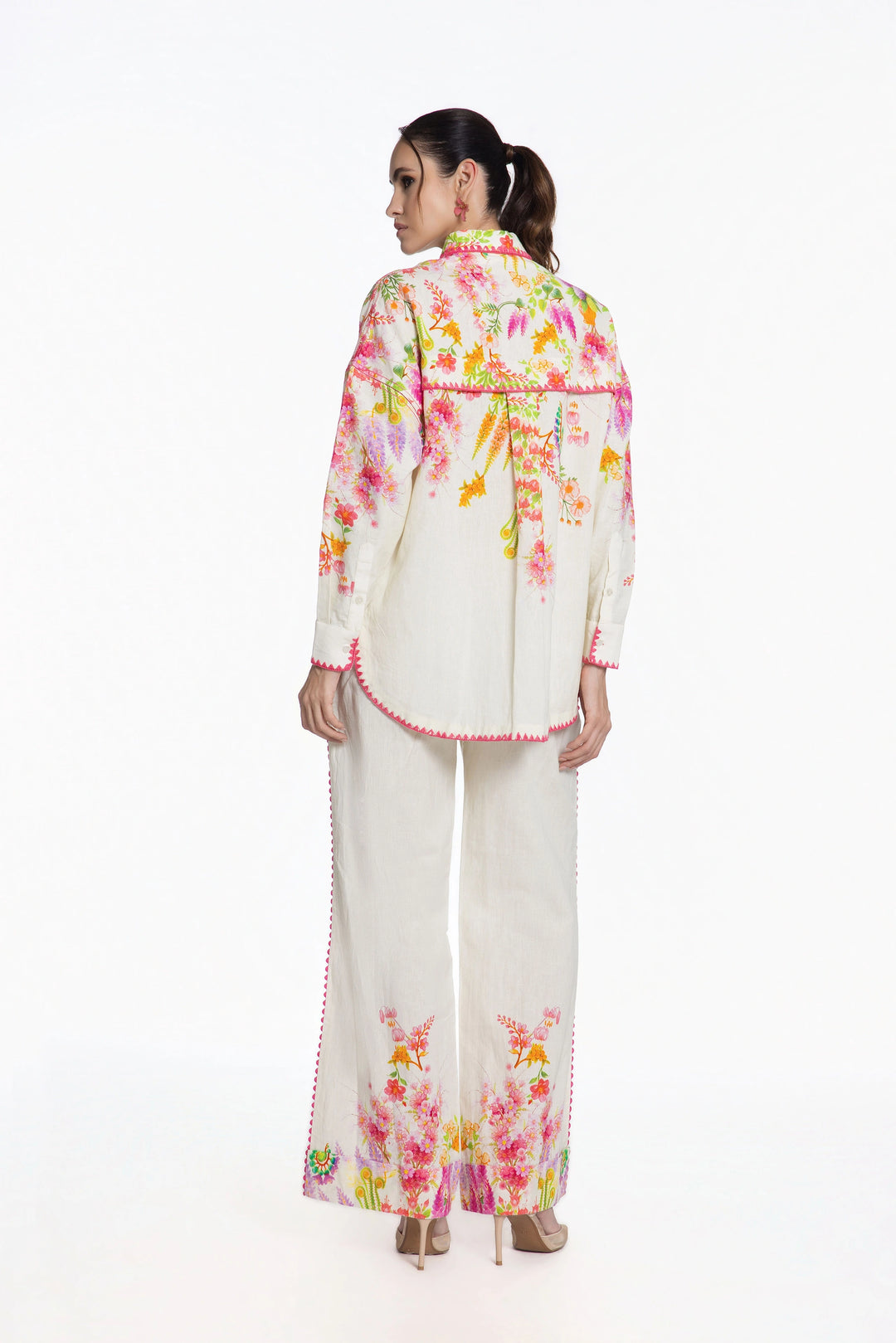 Floral Cascade Co-Ord Set-Co-Ord Set-Siddhartha Bansal