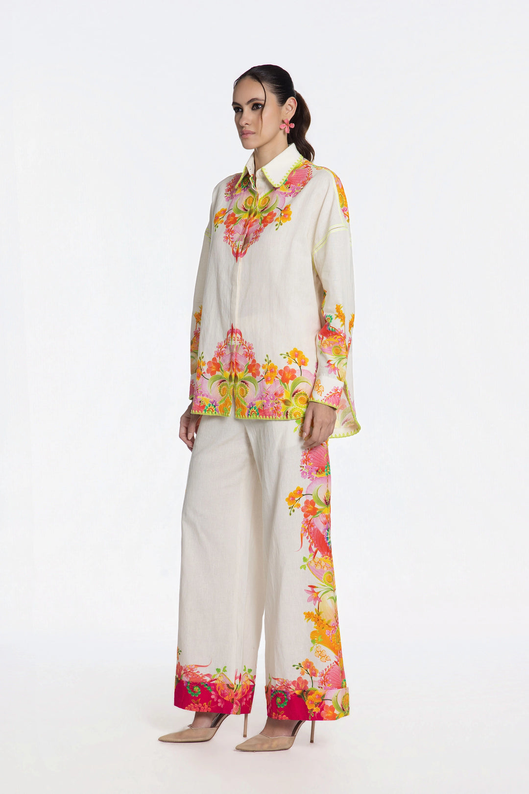 Bloomscape Co-Ord Set-Co-Ord Set-Siddhartha Bansal