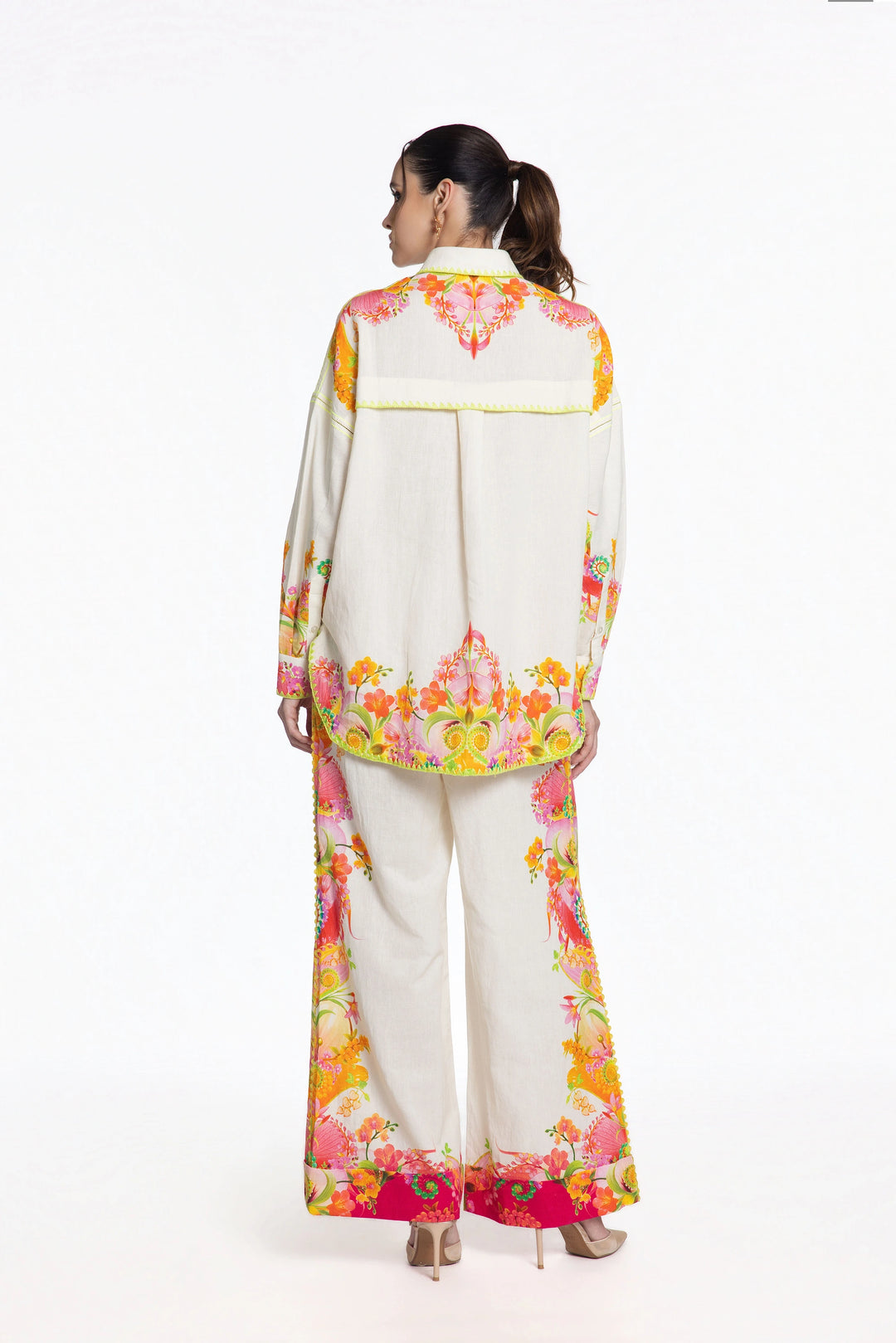 Bloomscape Co-Ord Set-Co-Ord Set-Siddhartha Bansal