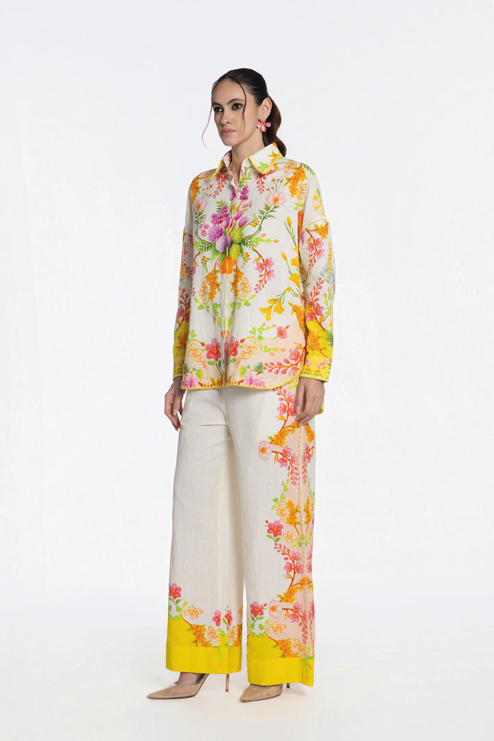 Blooming Courtyard Co-Ord Set-Co-Ord Set-Siddhartha Bansal