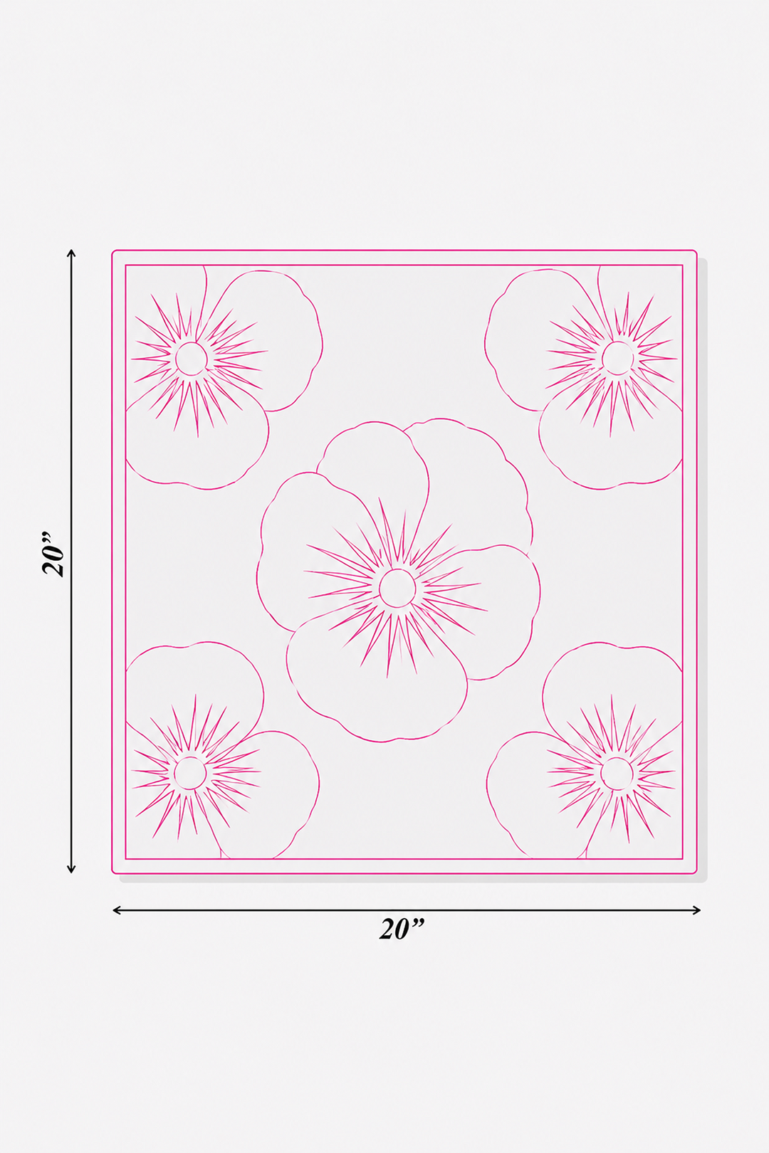 Sunlit Flora Scarf