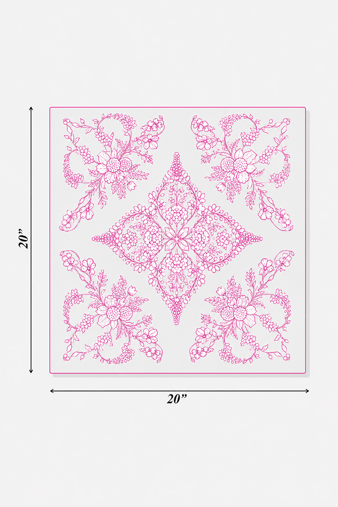 Floral Bouquet  Scarf
