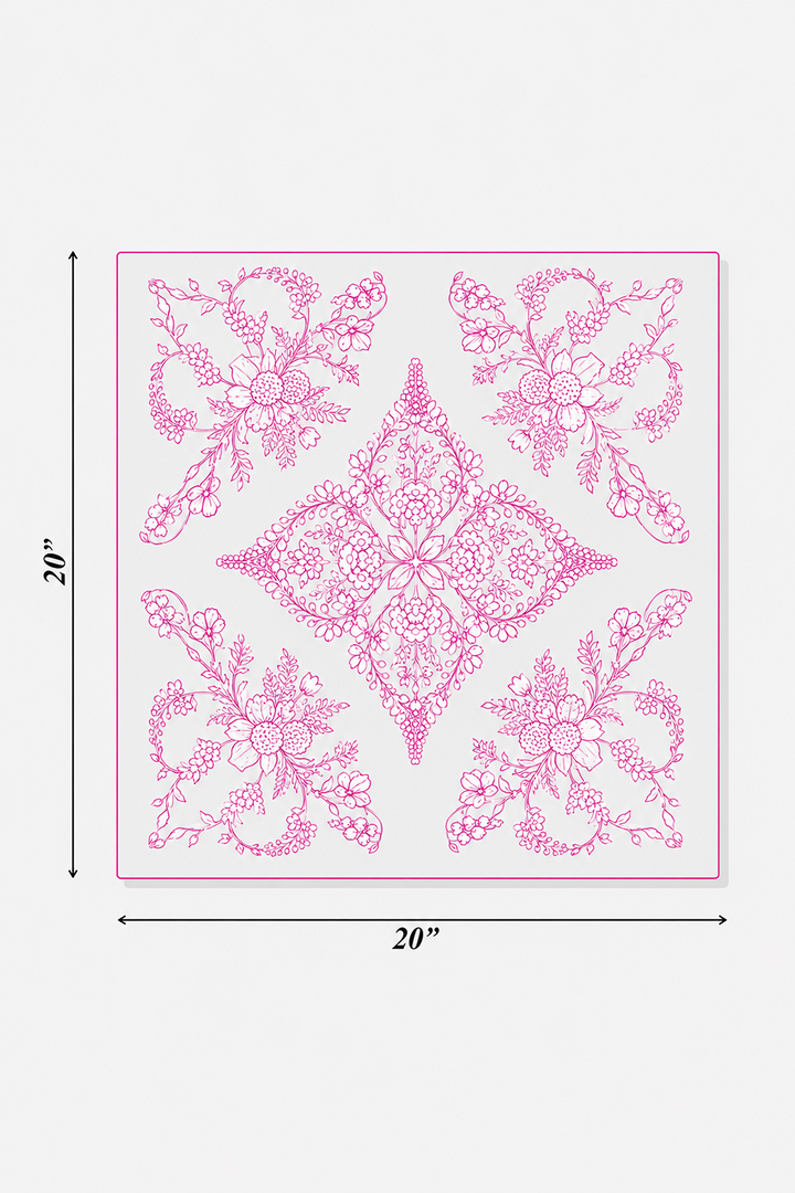 Floral Bouquet  Scarf