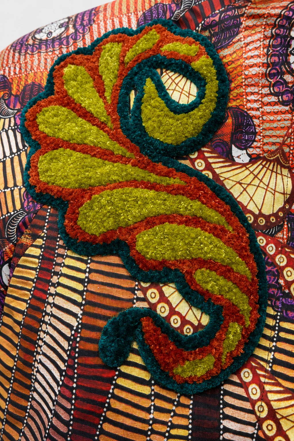 Jungle Mosaic Cotton Shirt-Shirts-Siddhartha Bansal