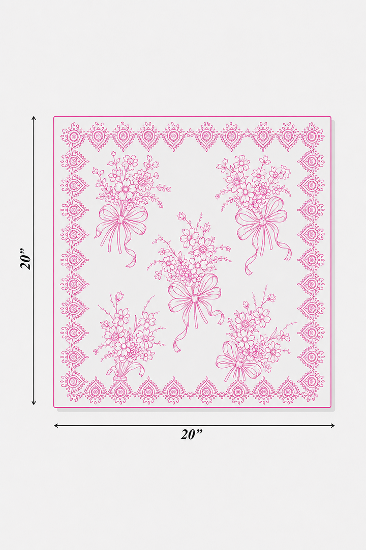 Pink Petals  Scarf