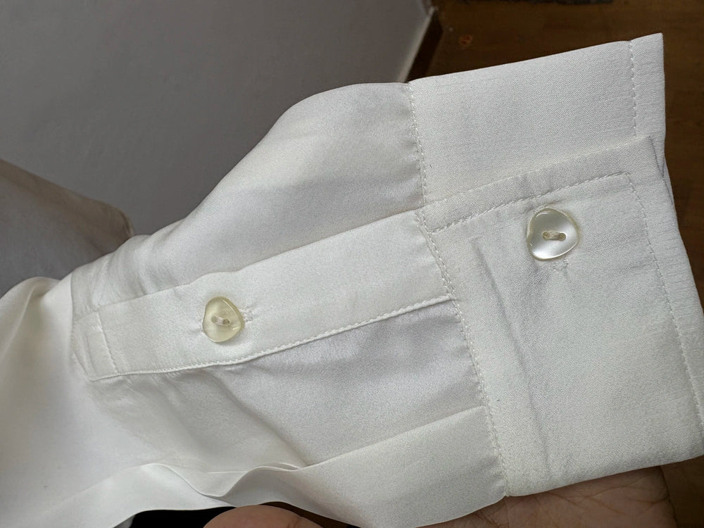 Ivory Kamdhenu Silk Shirt-Shirts-Siddhartha Bansal