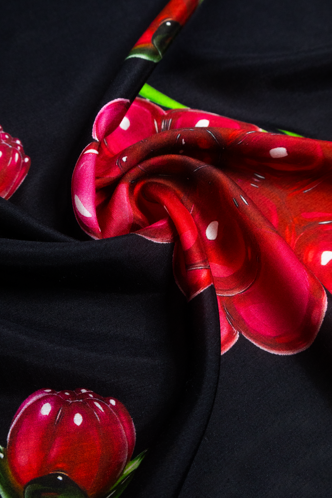 Red Flora  Scarf