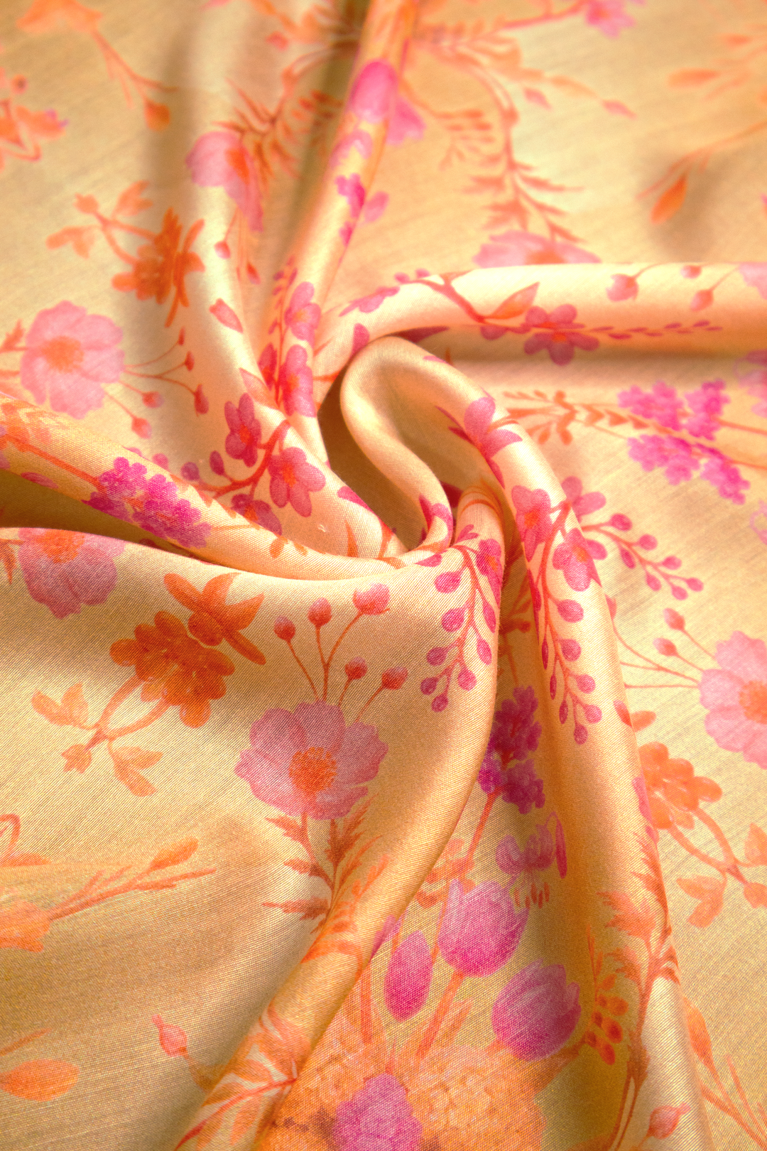 Peache Flora  Scarf