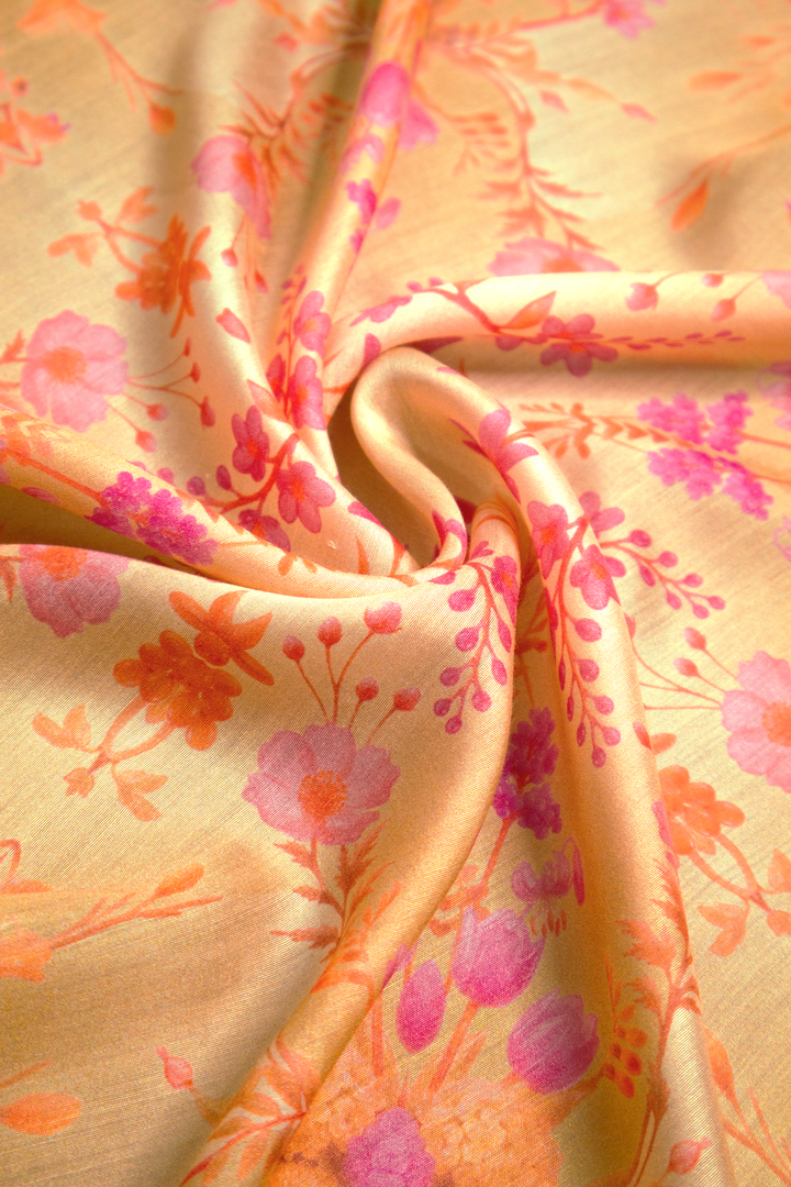 Peache Flora  Scarf