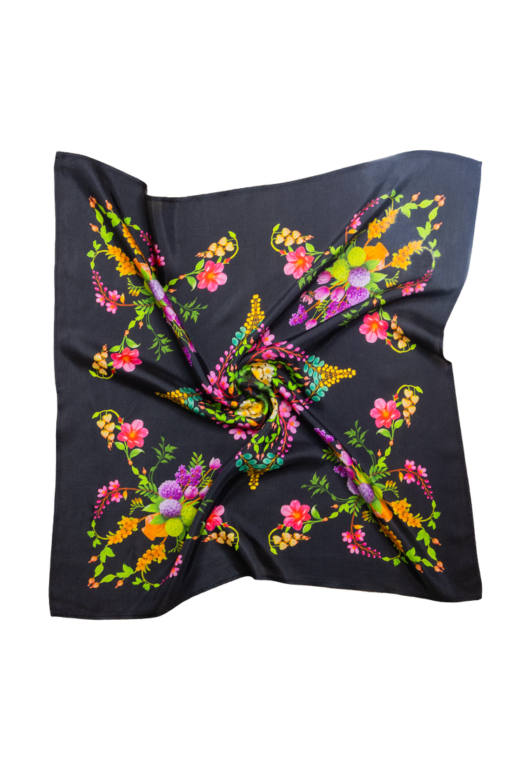Floral Bouquet  Scarf