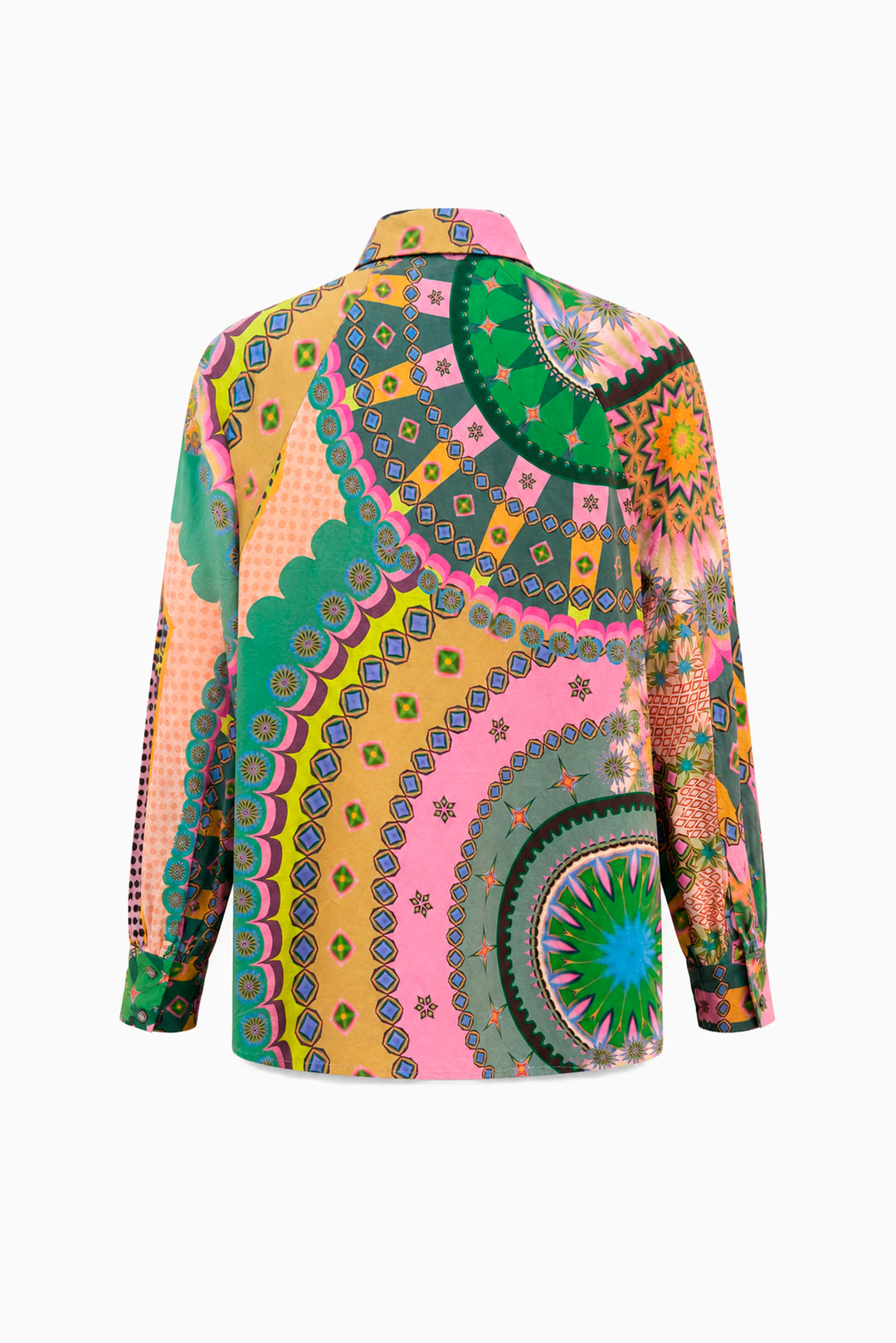 Emerald Carnival Cotton Shirt-Shirts-Siddhartha Bansal