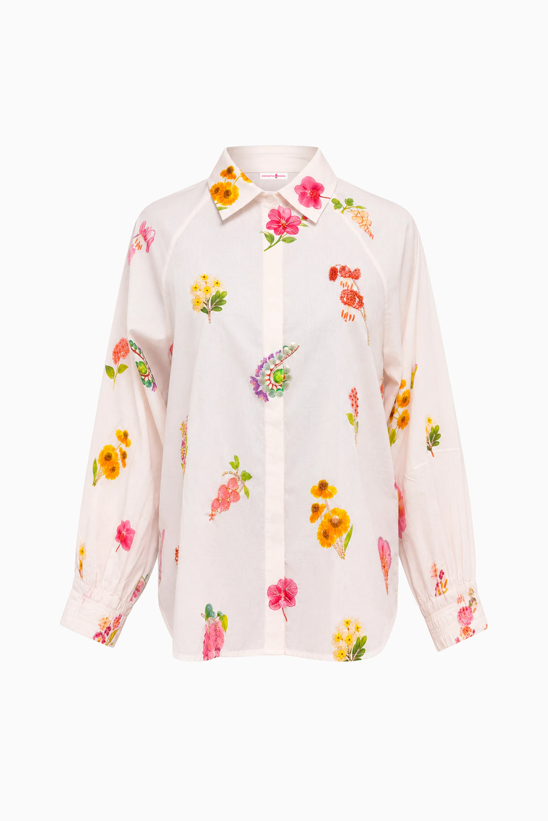 Wildflower Reverie Cotton Shirt-Shirts-Siddhartha Bansal