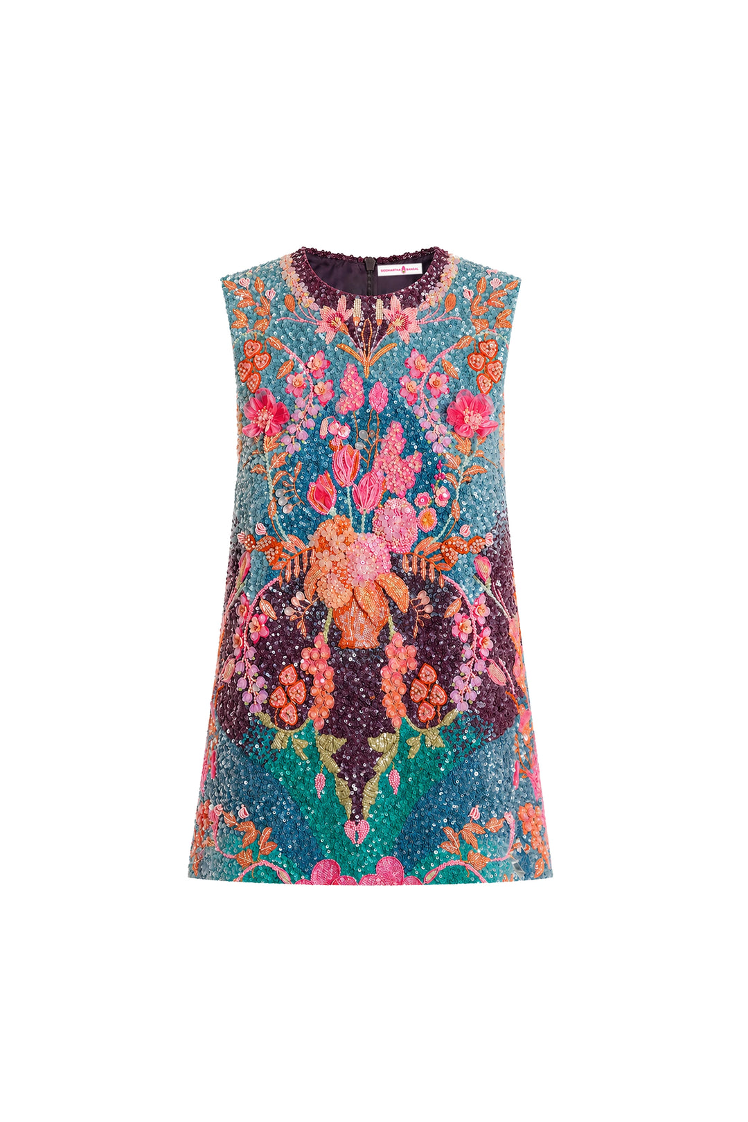 MIDNIGHT IN PARIS SHIFT DRESS-Dress-Siddhartha Bansal