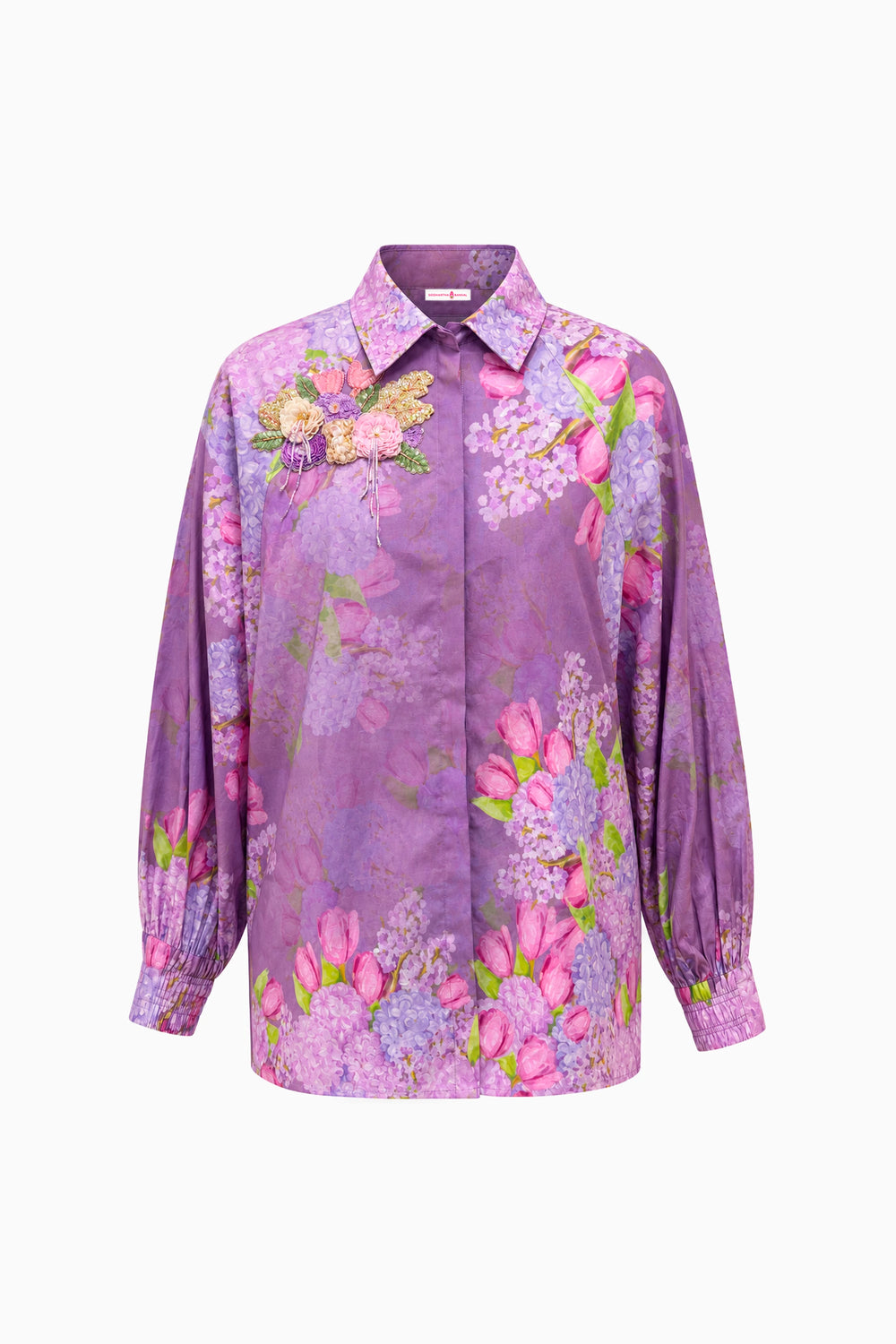 Lavender Bloom Mirage Shirt-Shirts-Siddhartha Bansal