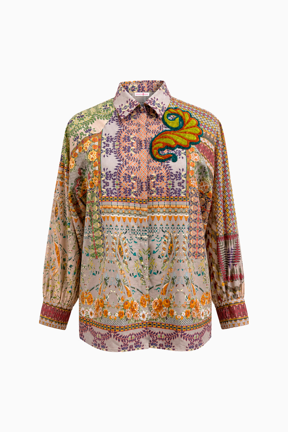 Caravan Tapestry Cotton Shirt-Shirts-Siddhartha Bansal