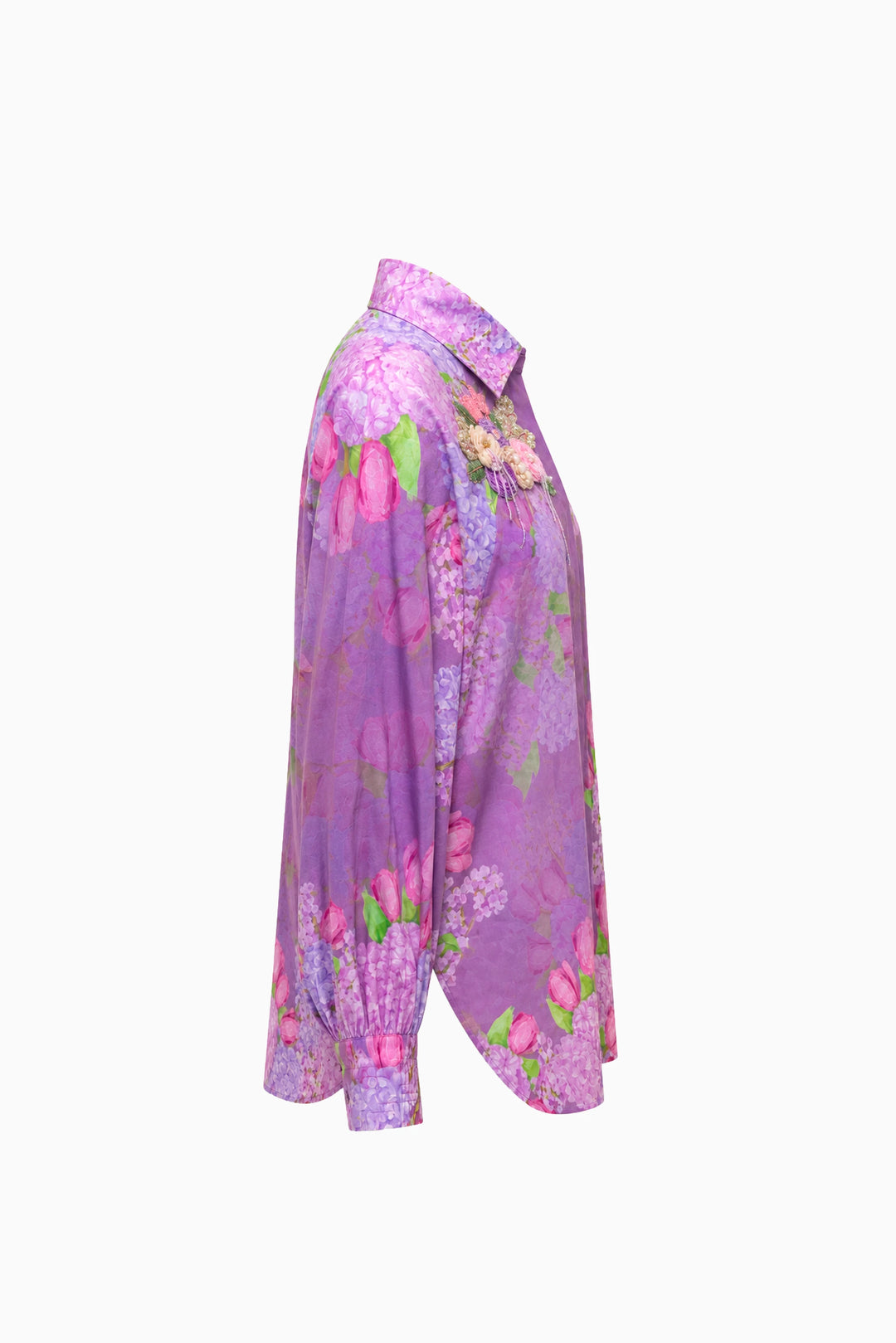 Lavender Bloom Mirage Shirt-Shirts-Siddhartha Bansal