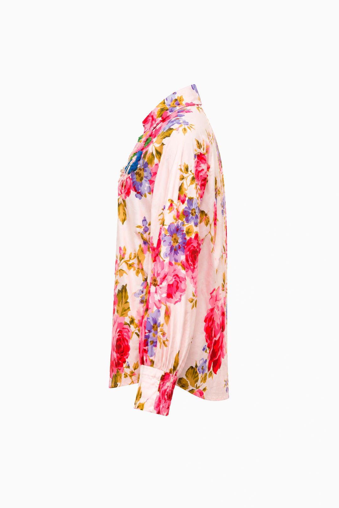 Peony Rhapsody Cotton Shirt-Shirts-Siddhartha Bansal