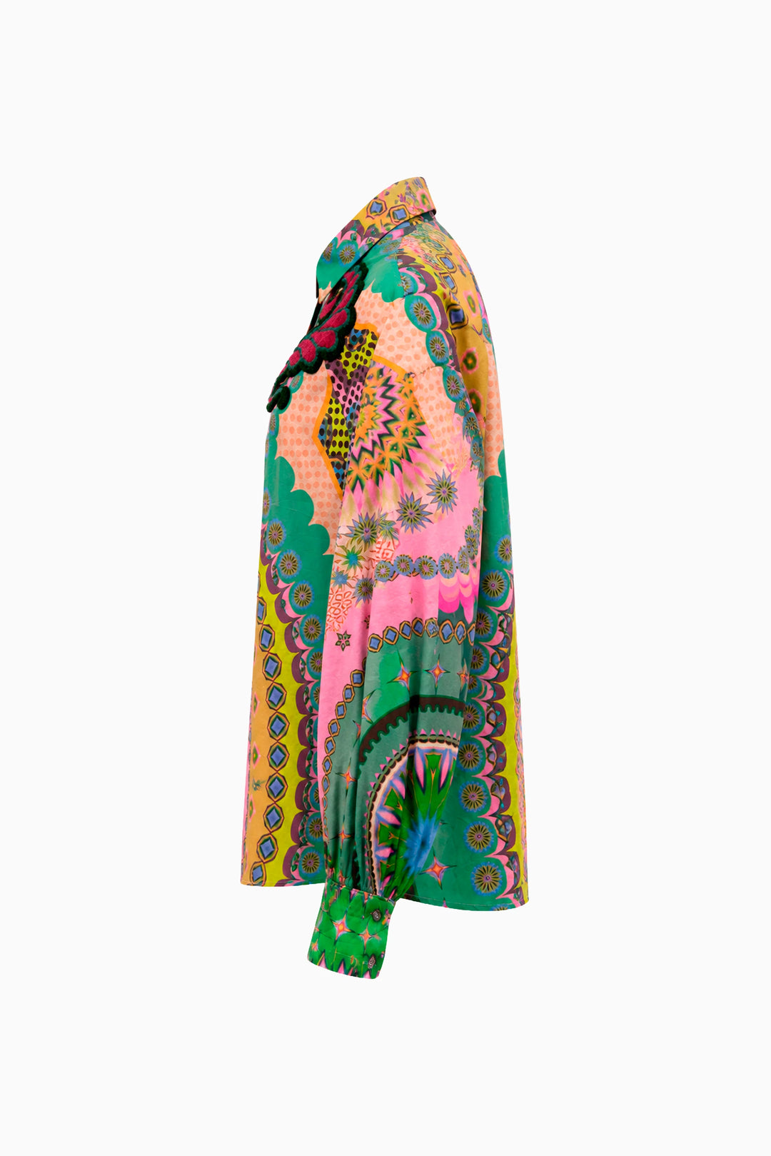 Emerald Carnival Cotton Shirt-Shirts-Siddhartha Bansal