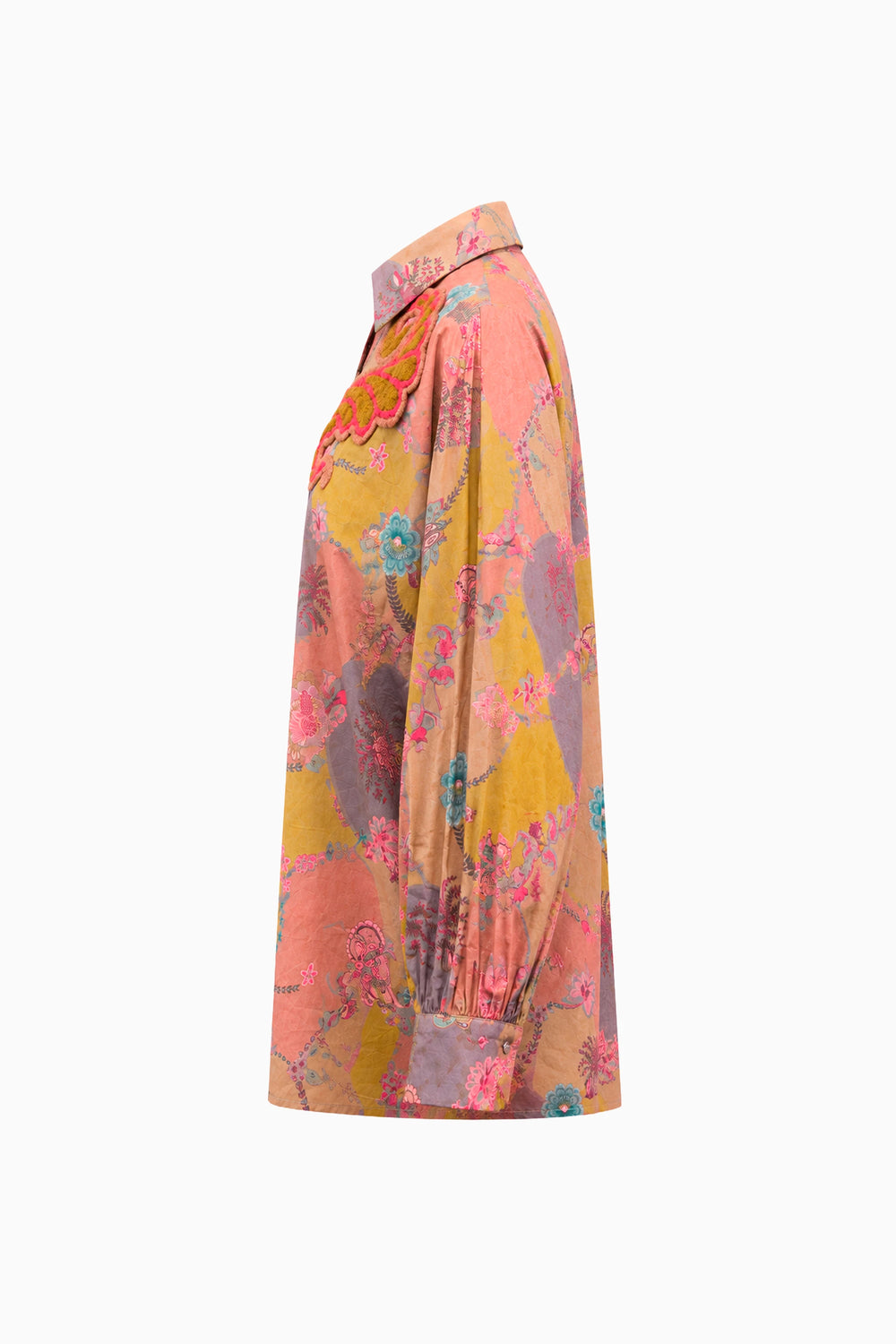 Ochre Paisley Odyssey Shirt-Shirts-Siddhartha Bansal