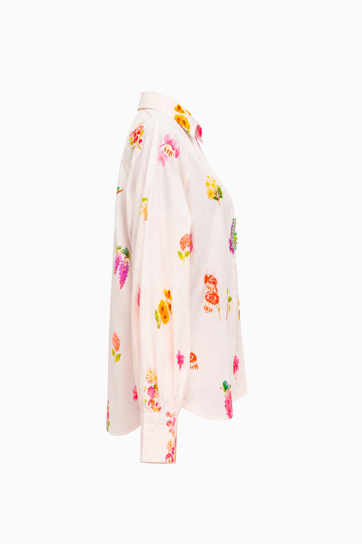 Wildflower Reverie Cotton Shirt-Shirts-Siddhartha Bansal