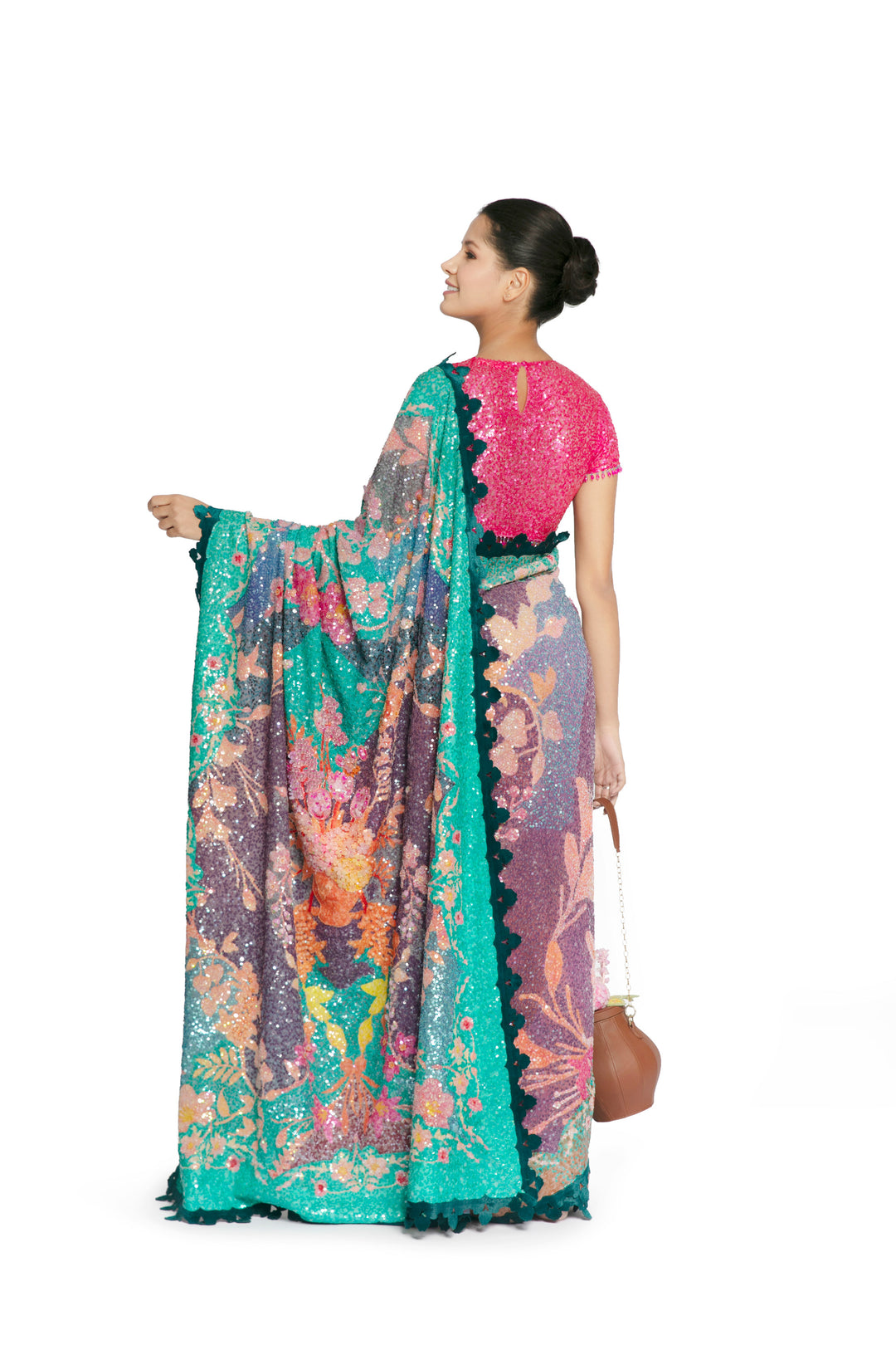 PARADISE SAREE SET-Saree, Indian Wear-Siddhartha Bansal