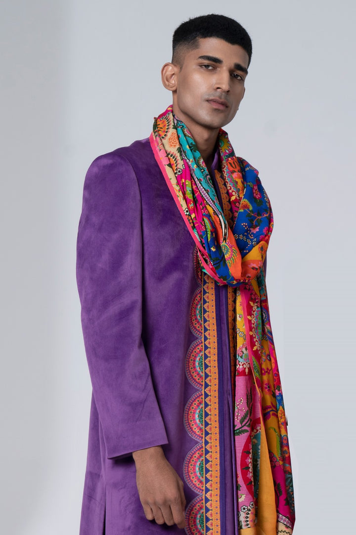 Big Paisely Printed Stole-Siddhartha Bansal