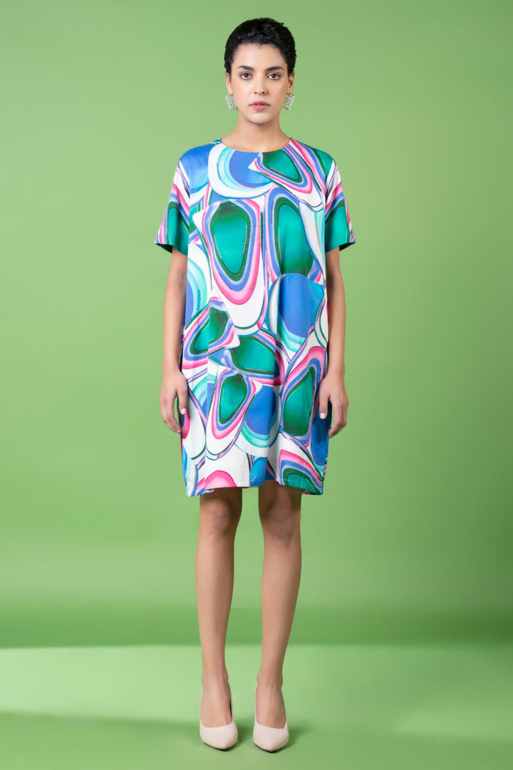 Murano Glass Art Embroidered Dress-Siddhartha Bansal