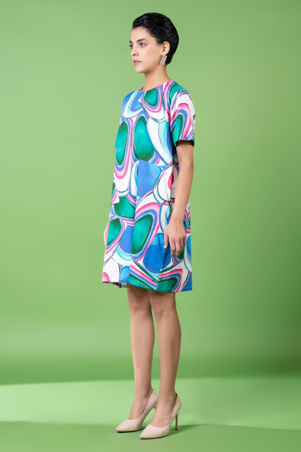 Murano Glass Art Embroidered Dress-Siddhartha Bansal