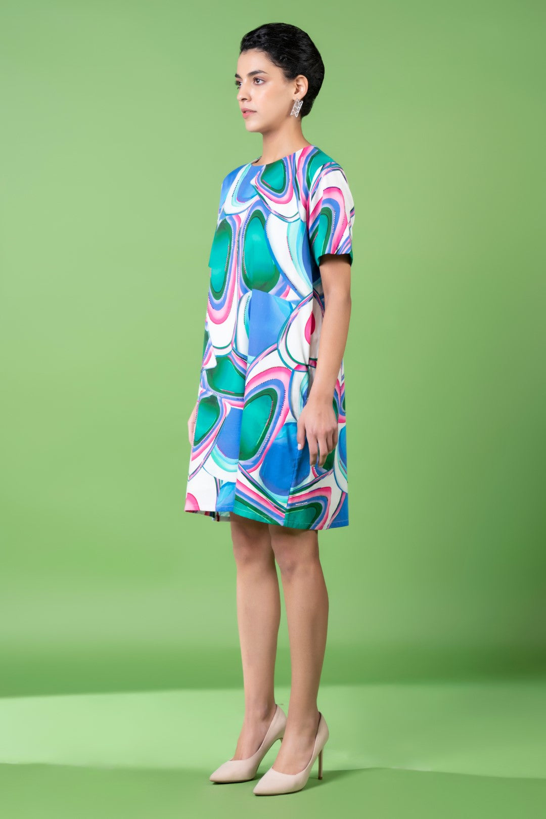 Murano Glass Art Embroidered Dress-Siddhartha Bansal