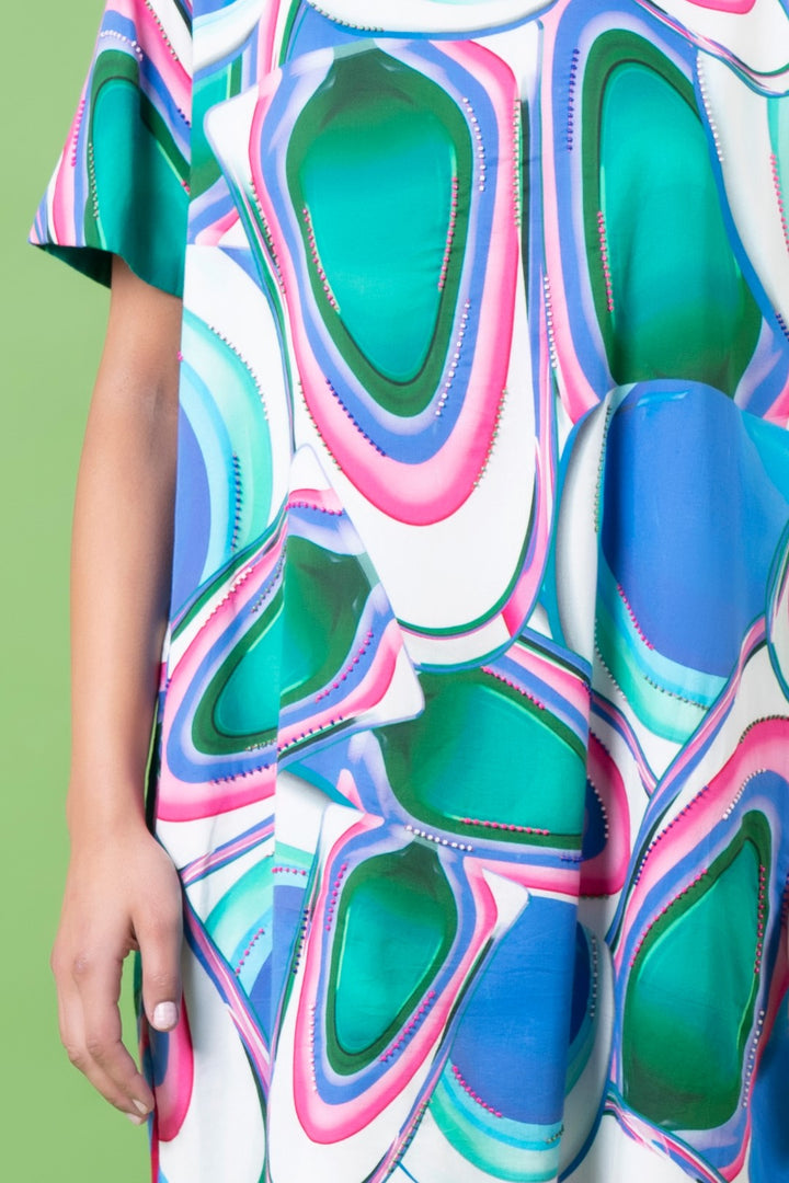 Murano Glass Art Embroidered Dress-Siddhartha Bansal