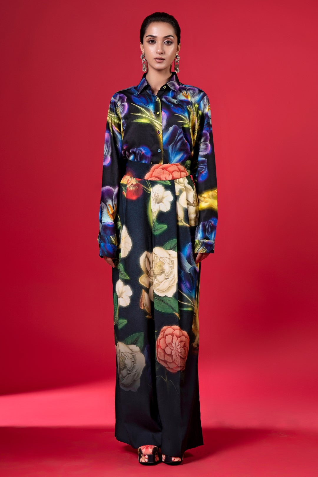 Night Bloom Pants-Siddhartha Bansal