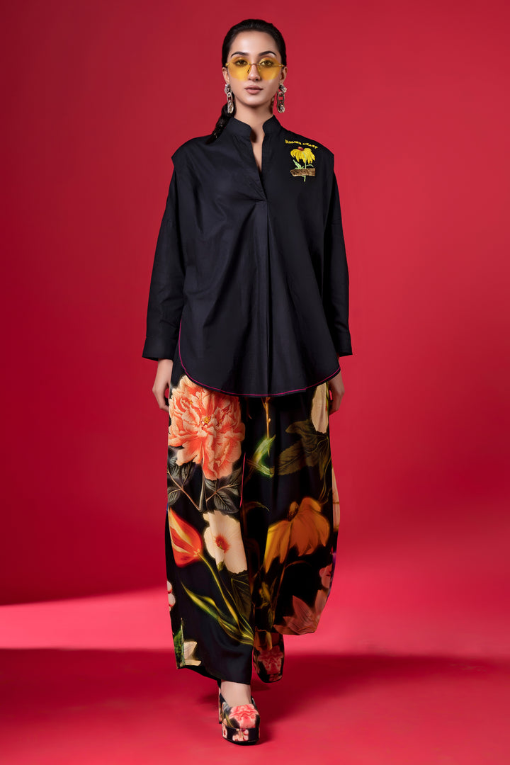 Night Bloom Pants-Siddhartha Bansal