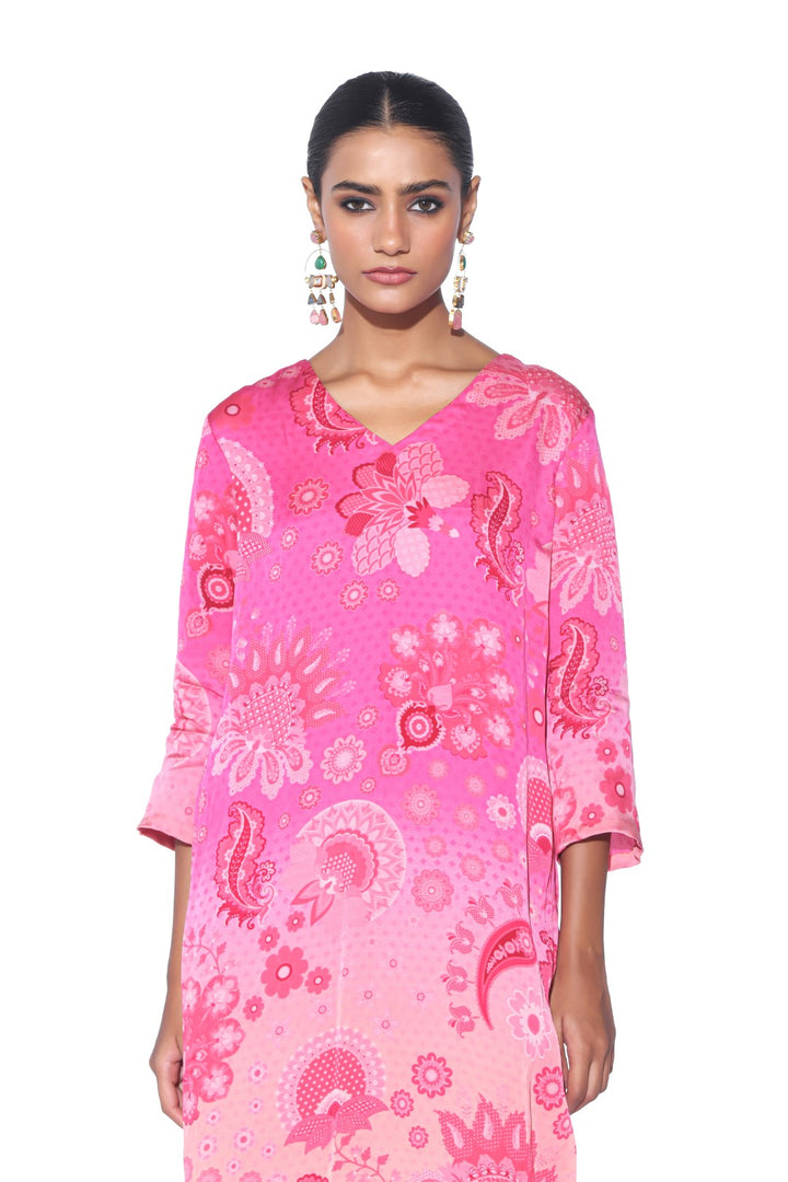 Burgundy Kurta Co-Ord Set-Kurta Set, Co-ord Set-Siddhartha Bansal